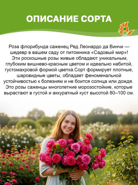 Роза Ред Леонардо да Винчи