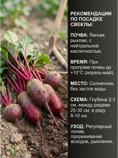 Свекла Королевский пурпур семена 